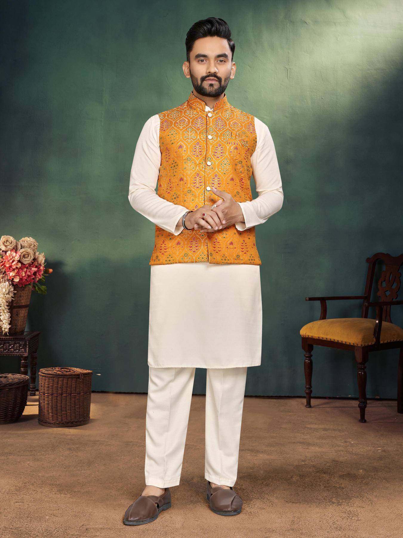 MOH MAYA 2 Men Koti Kurta Pajama manufacturers in Hyderabad